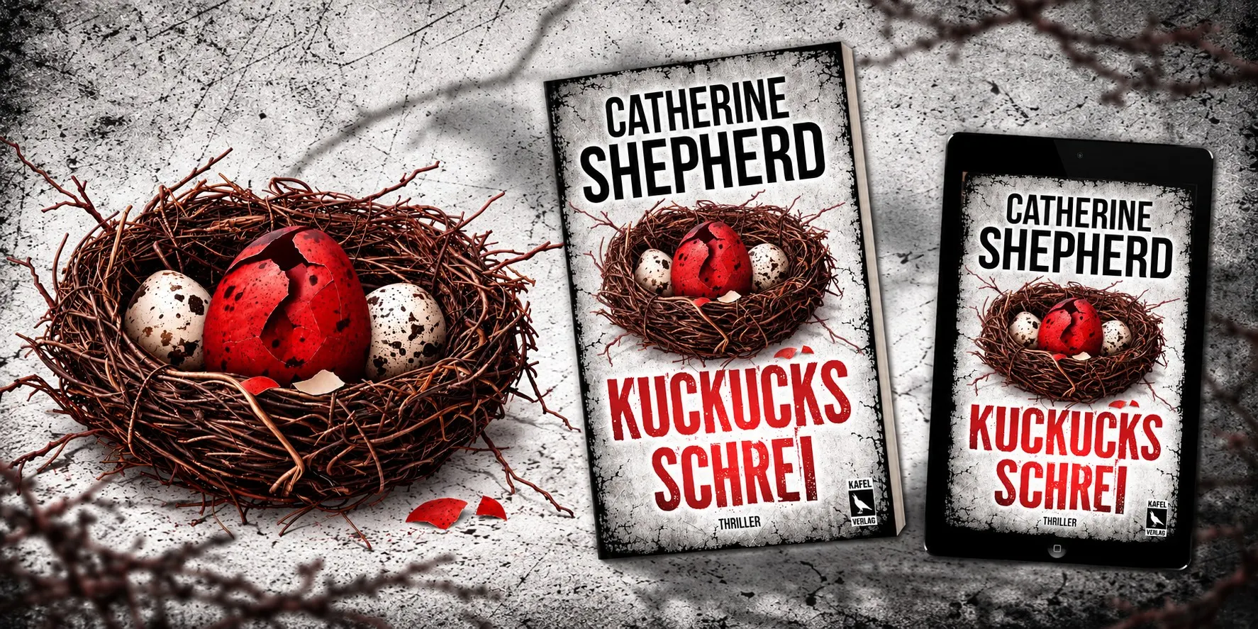 Kuckucksschrei Kuckucksschrei, mein neuer Thriller, Erscheinungstermin 19. November 2026